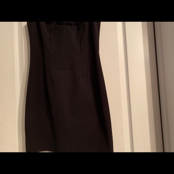 Maria Bianca Negro V neck black minidress - Picture 4 of 6